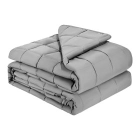 VEVOR Weighted Blanket, 25 lbs, 88 x 104 in King Size, Cooling Breathable Heavy Blanket with Glass Beads, All-Season Use