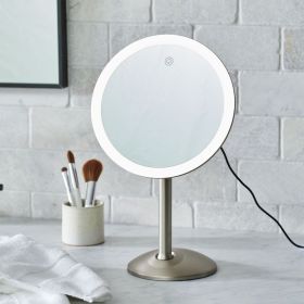 Satin Nickel LED Standard One-Sided Mirror